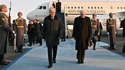 Касым-Жомарт Токаев, Серджо Маттареллу, Италия, Казахстан , фото - Новости Zakon.kz от 09.03.2025 18:14