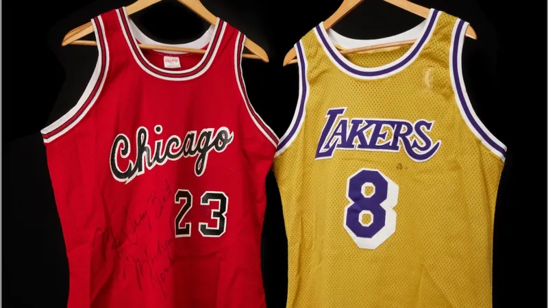 Майки Джордана и Брайанта выставят на аукционе за 20 млн долларов