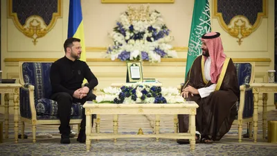 Владимир Зеленский, переговоры в Саудовской Аравии, фото - Новости Zakon.kz от 11.03.2025 07:58