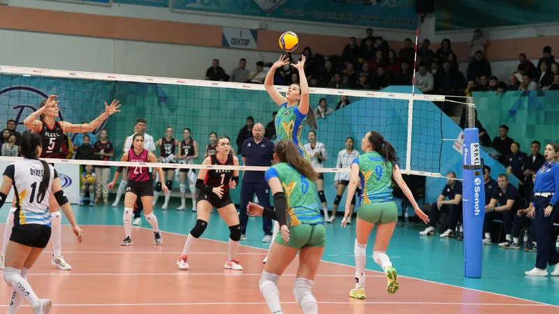 Женская волейбольная команда "Жетісу" в девятый раз стала чемпионом Казахстана