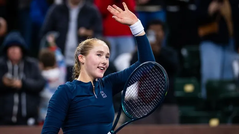 Мирра Андреева прокомментировала уверенную победу над Еленой Рыбакиной в Индиан-Уэллсе