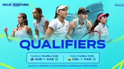 Казахстан, Кубок "Билли Джин Кинг", теннис , фото - Новости Zakon.kz от 13.03.2025 18:51