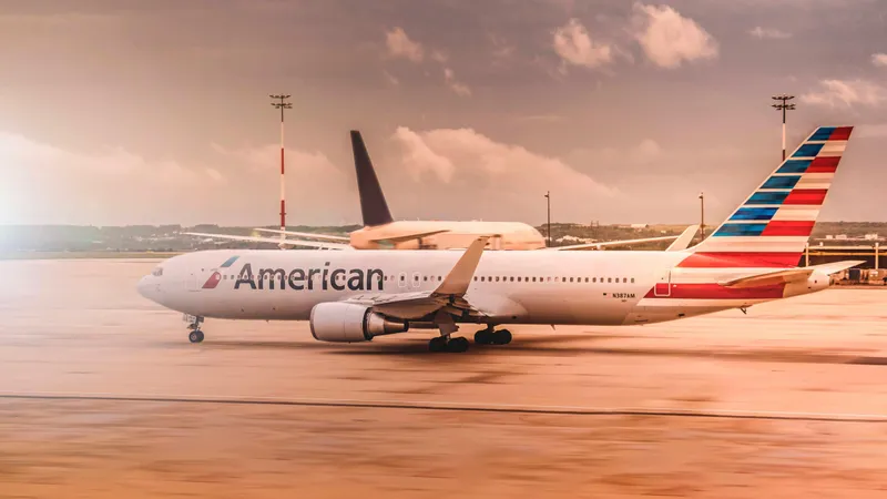 Самолет загорелся в аэропорту американского Денвера