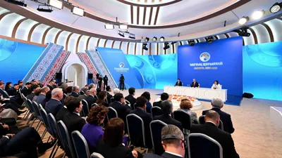 Токаев, налоги, Курултай, фото - Новости Zakon.kz от 14.03.2025 16:06