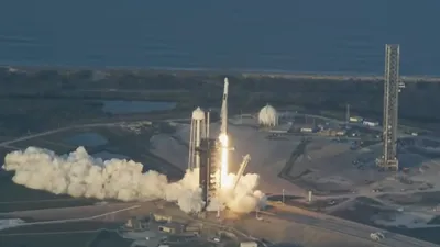 космос, Crew Dragon, пуск ракеты, фото - Новости Zakon.kz от 15.03.2025 09:29
