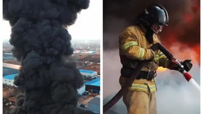 пожар в Алматинской области, фото - Новости Zakon.kz от 15.03.2025 18:35