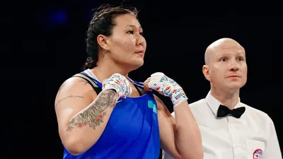 Бокс, казахстанская боксерша, ринг, фото - Новости Zakon.kz от 17.03.2025 02:25