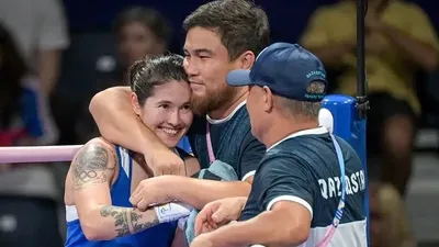 Назым Кызайбай, чемпионат мира, бокс, победа , фото - Новости Zakon.kz от 16.03.2025 22:00