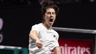 Теннис, ракетка, спортсмен, фото - Новости Zakon.kz от 19.03.2025 03:15