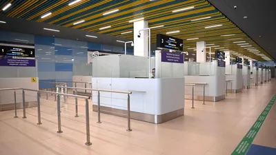 Аэропорт в Алматы, аэропорт Алматы, алматинский аэропорт, международный аэропорт Алматы, паспортный контроль , фото - Новости Zakon.kz от 09.04.2026 14:26