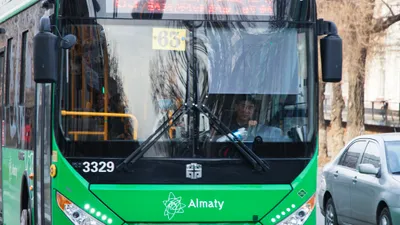 Общественный транспорт в Алматы, автобусы в Алматы, сурет - Zakon.kz жаңалық 06.05.2025 09:25