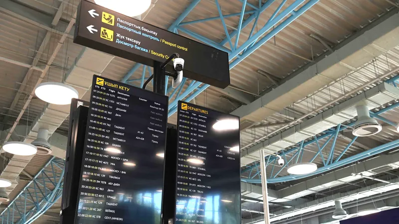 Запрет на полеты над странами Ближнего Востока установили авиационные власти Казахстана