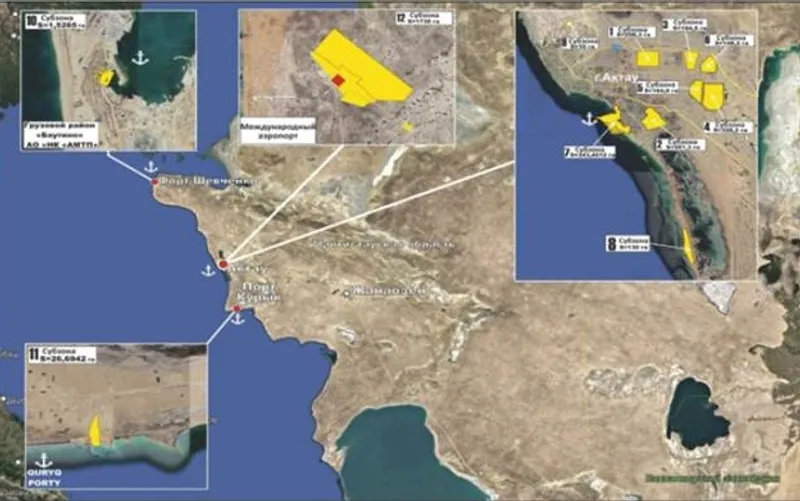 СЭЗ "Морпорт Актау", фото - Новости Zakon.kz от 19.03.2025 16:09