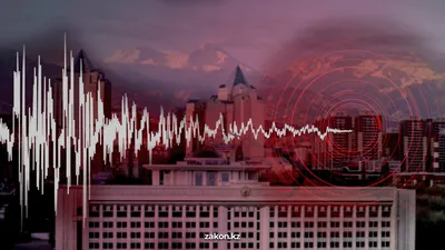 Землетрясение в Алматы, сейсмограмма, сейсмометр, сейсмология, подземные толчки, фото - Новости Zakon.kz от 10.05.2025 20:48