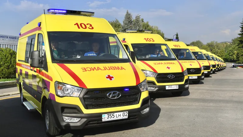 В Алматы поэтапно обновят автопарк скорой медицинской помощи