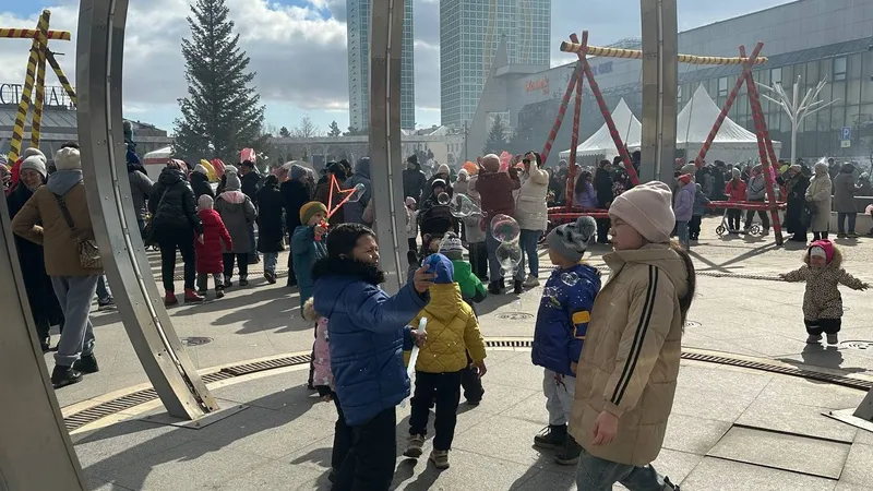 Наурыз, праздник, Астана, фото - Новости Zakon.kz от 22.03.2025 17:24