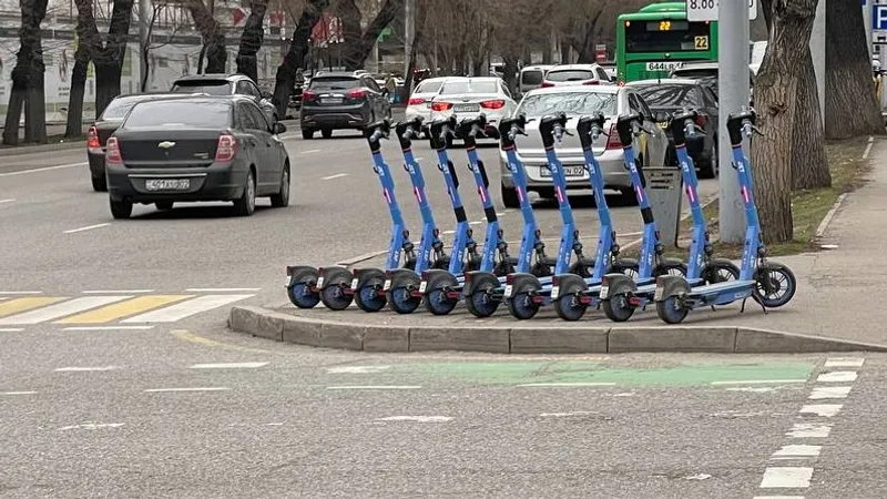 самокаты, приложение, Алматы, международное мероприятие, фото - Новости Zakon.kz от 27.03.2025 14:26