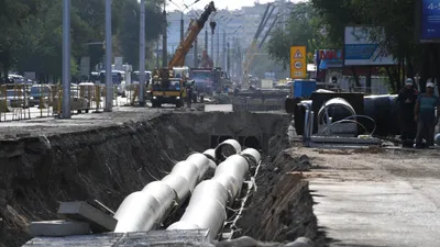 Ремонт тепловых сетей, ремонт теплосетей, ремонт системы водоснабжения, теплосеть, ремонтные работы, трубы для теплосетей, прокладка тепловых сетей, прокладка тепловых сетей, прокладка труб, фото - Новости Zakon.kz от 15.12.2025 14:02