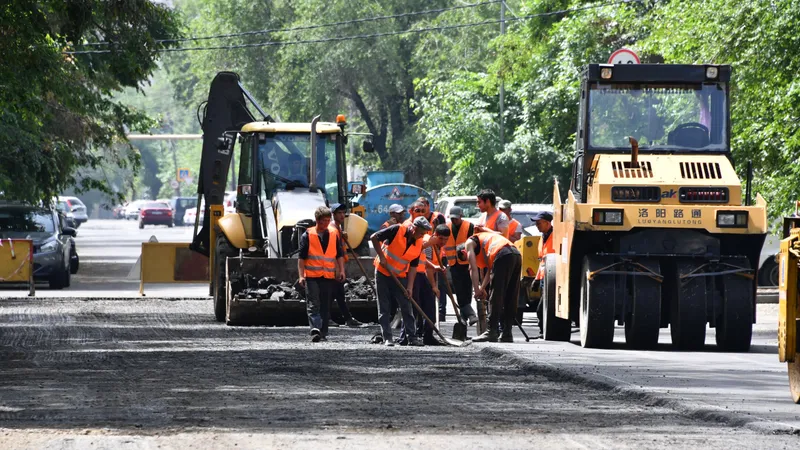 Алматыда Жұбанов көшесінің бір бөлігі уақытша жөндеуге жабылады