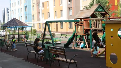 Детская площадка, детские площадки, двор, игровая площадка, игровые площадки, фото - Новости Zakon.kz от 30.05.2025 12:44