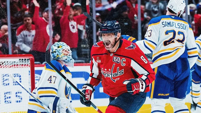 Овечкин забросил 890-ю шайбу в матче НХЛ с "Баффало"