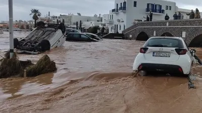 В Греции бушуют потопы, фото - Новости Zakon.kz от 01.04.2025 06:50