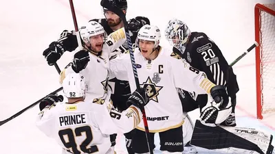 Хоккей Победа Трактор, фото - Новости Zakon.kz от 01.04.2025 11:10