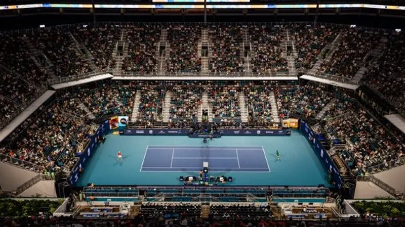 На Miami Open-2025 был побит рекорд посещаемости