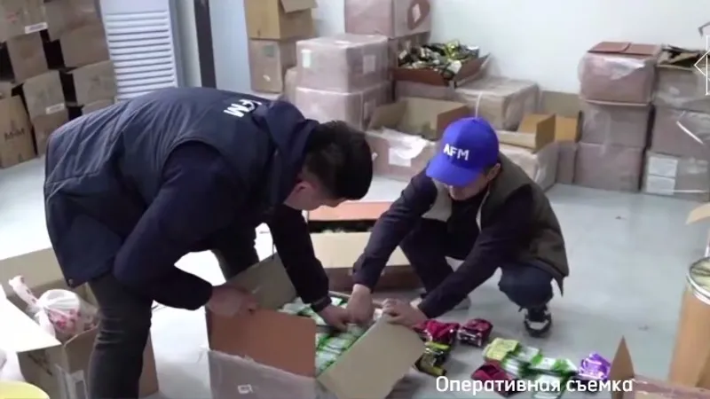 Спецоперация: изъята партия снюсов, которой хватило бы каждому второму казахстанцу