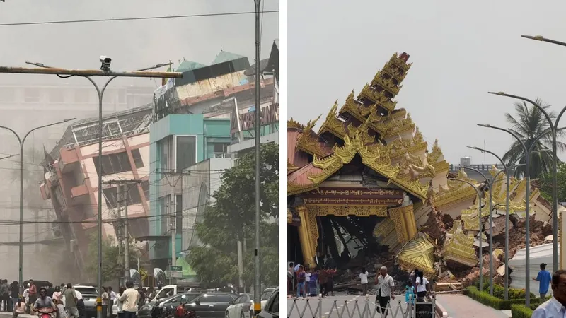 Мощнейшее землетрясение в Мьянме: число погибших превысило три тысячи человек