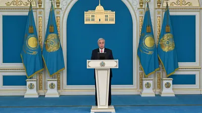 Касым-Жомарт Токаев, президент Республики Казахстан, президент РК, глава государства , фото - Новости Zakon.kz от 17.09.2025 11:08