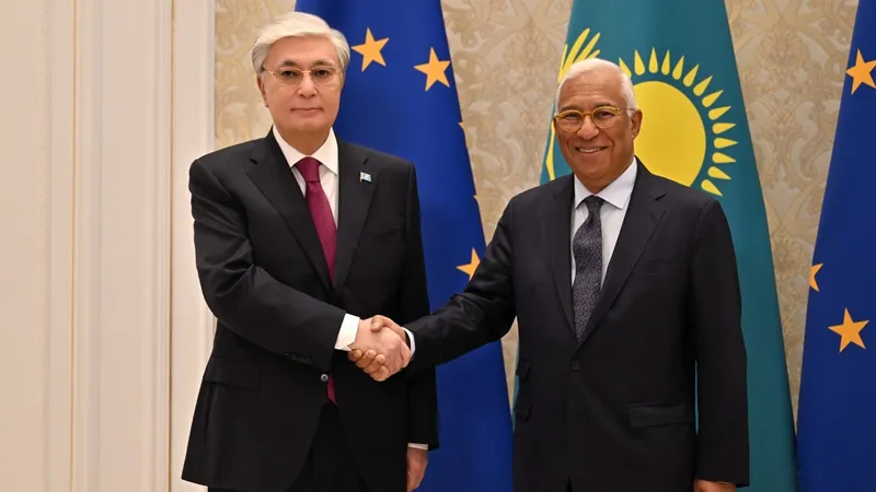 Касым-Жомарт Токаев провел встречу с президентом Европейского совета
