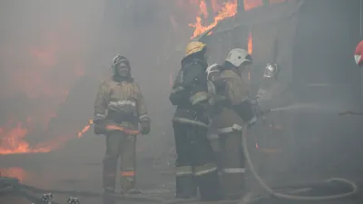 Придорожное кафе загорелось в Туркестанской области