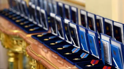 Церемония вручения государственных наград, государственные награды, вручение медалей, вручение орденов, церемония награждения, награждение, орден, ордена, медаль, медали, фото - Новости Zakon.kz от 29.07.2025 11:39