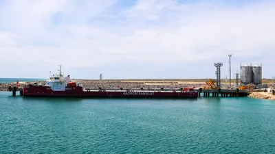 Морской порт Курык, транспортный коридор, перевозка грузов, каспийский порт, морской торговый порт, торговля, фото - Новости Zakon.kz от 17.08.2025 03:47
