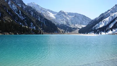 Большое Алматинское озеро, БАО, туристы, туристические места в Казахстане, природа Казахстана, развитие туризма в Казахстане, фото - Новости Zakon.kz от 28.11.2025 13:09