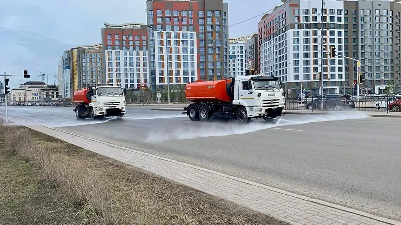 Генеральная уборка проводится в Астане