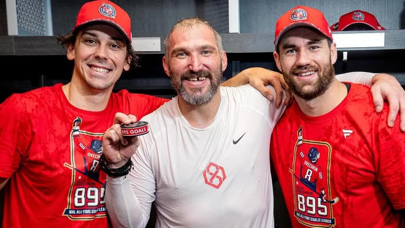 Александр Овечкин назван первой звездой прошедшей недели в НХЛ