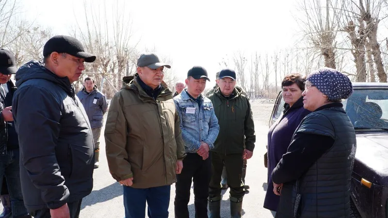 В селе Старый Колутон снижается уровень воды