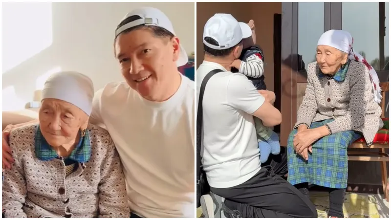 Мама 50-летнего Сакена Майгазиева восхитила фанатов сына