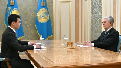 Токаев принял главу Антикора, фото - Новости Zakon.kz от 10.04.2025 18:02