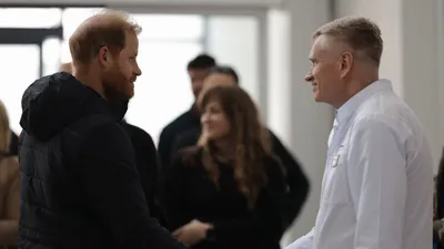 Принц Гарри посетил Украину, фото - Новости Zakon.kz от 11.04.2025 04:44