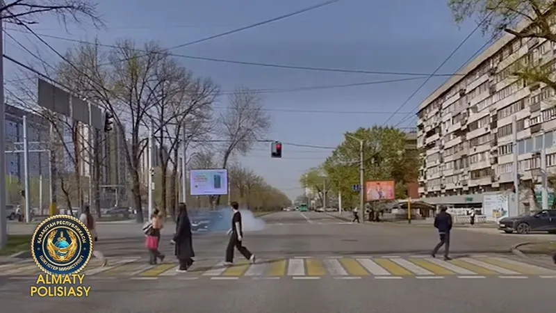 За дрифт средь бела дня алматинца отправили за решетку