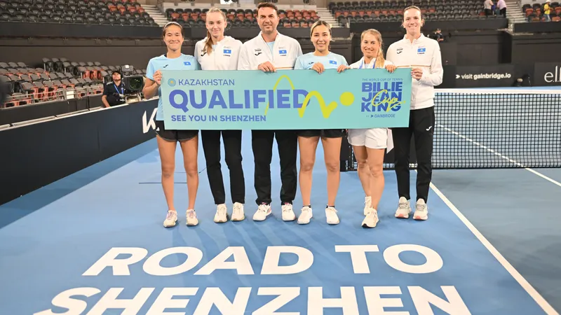 Команда Казахстана разгромила Колумбию и в третий раз вышла в финальную стадию Кубка Билли Джин Кинг