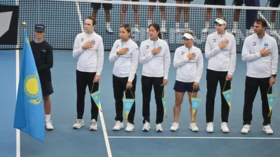 Сборная Казахстана вышла в финал Кубка Билли Джин Кинг , фото - Новости Zakon.kz от 11.04.2025 09:28