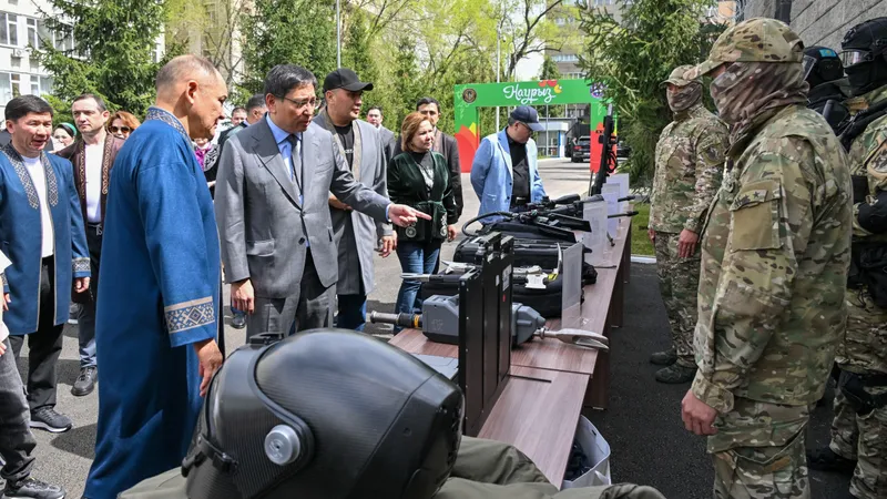Аким Алматы Ерболат Досаев ознакомился с обновленной инфраструктурой городского Департамента полиции