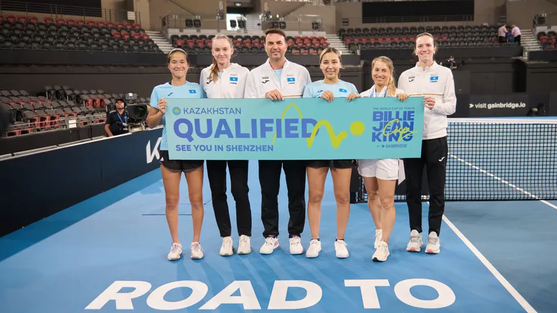 Стали известны все команды финальной стадии Кубка Билли Джин Кинг. Сборная Казахстана пробилась первой