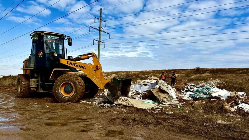 Почти 2,5 тыс. тонн мусора вывезли с несанкционированных свалок в Астане