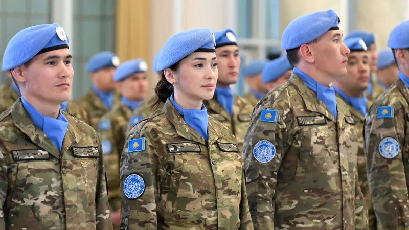 Миротворцы, миротворческие операции, миротворческие силы, армия, военные, военнослужащие, солдаты, фото - Новости Zakon.kz от 07.05.2026 08:26