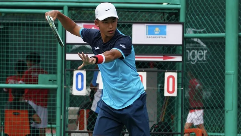 Сборная Казахстана вышла в финал квалификации World Junior Tennis Competition